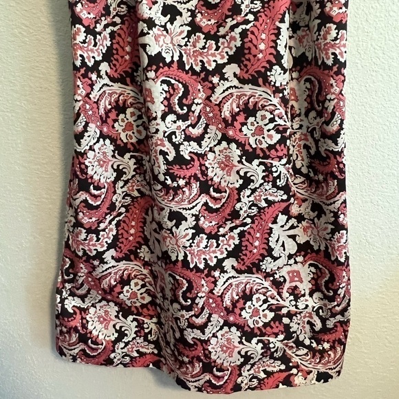 Pink and Brown Ann Taylor Loft Dress Size 8 - Picture 3 of 10